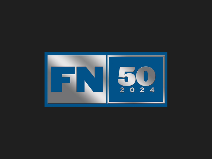 Fleet News FN50 Logo On black background